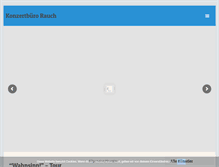 Tablet Screenshot of konzertbuerorauch.de